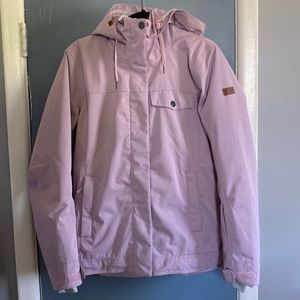 Roxy light pink snowboarding jacket